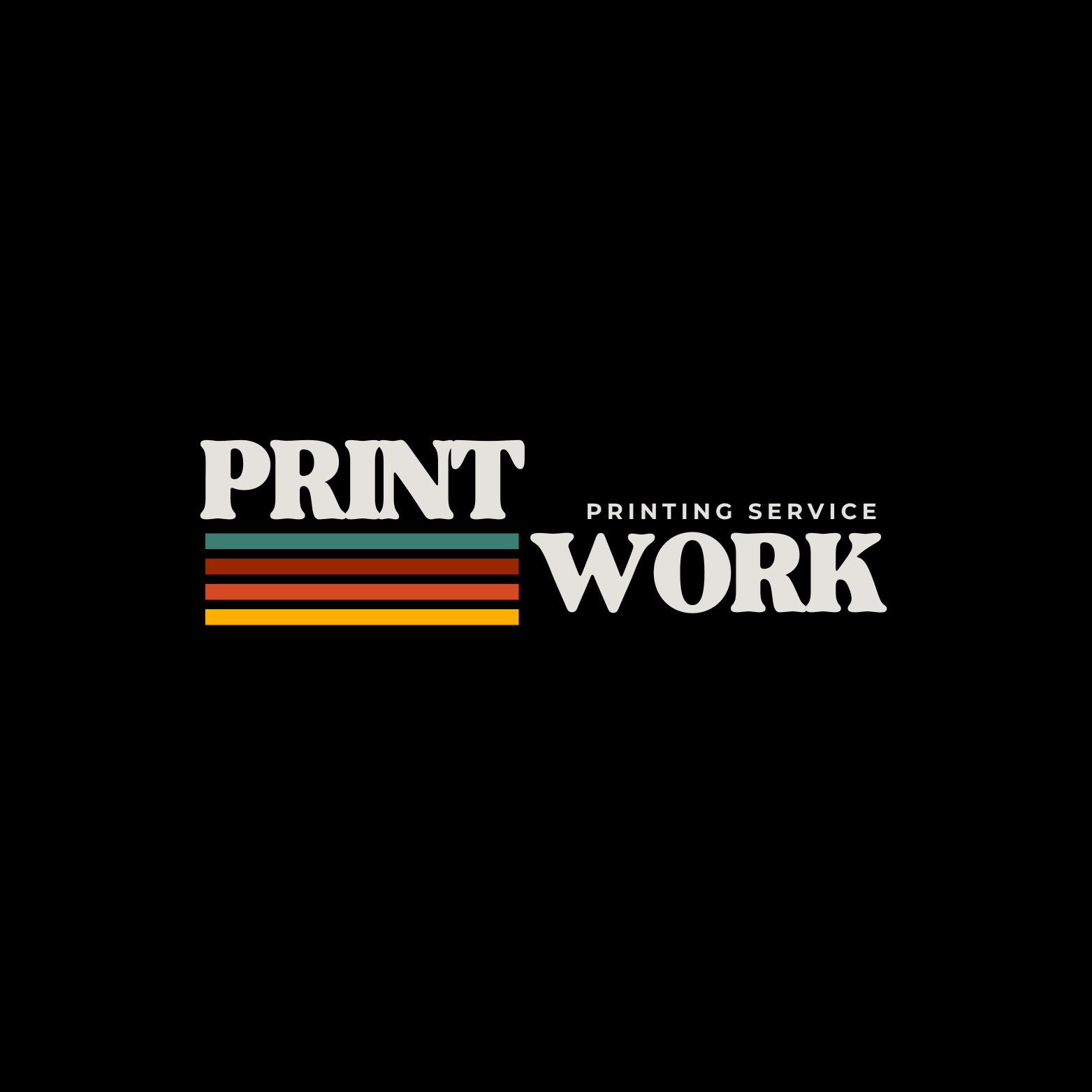 PRINT WORK Logo